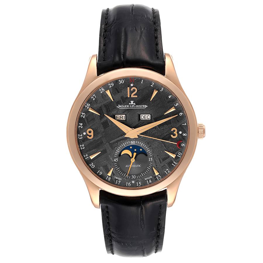 Jaeger LeCoultre Master Calendar Rose Gold Watch 176.2.12.S