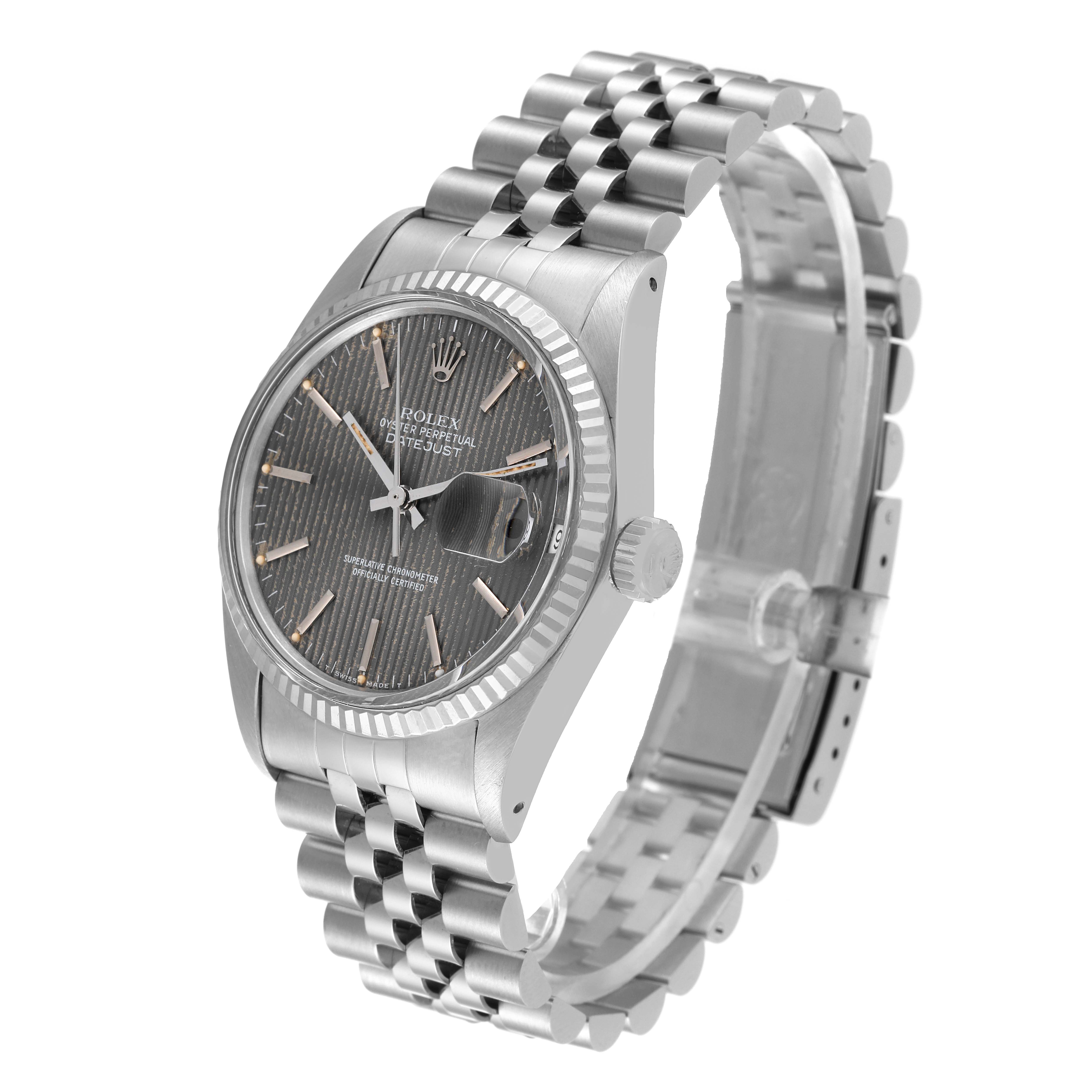 This is a Rolex Pearlmaster watch shown at an angled view, highlighting its face, bezel, crown, and bracelet.