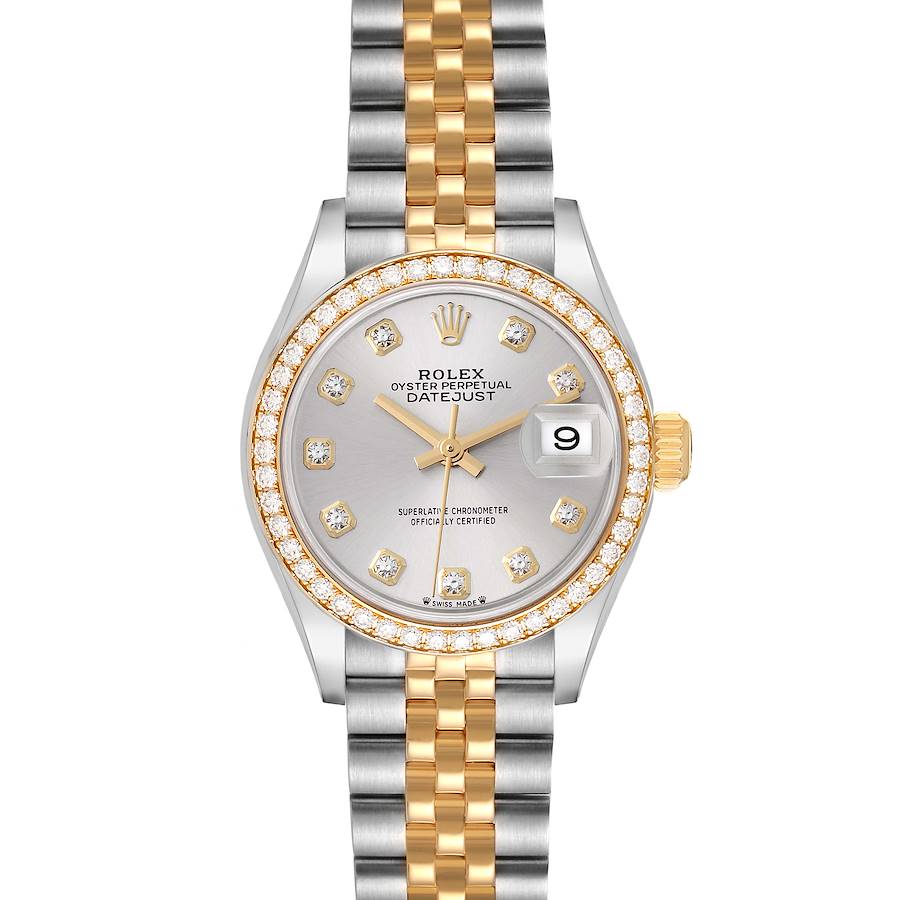Rolex Datejust Steel Yellow Gold Diamond Ladies Watch 279383 Unworn SwissWatchExpo