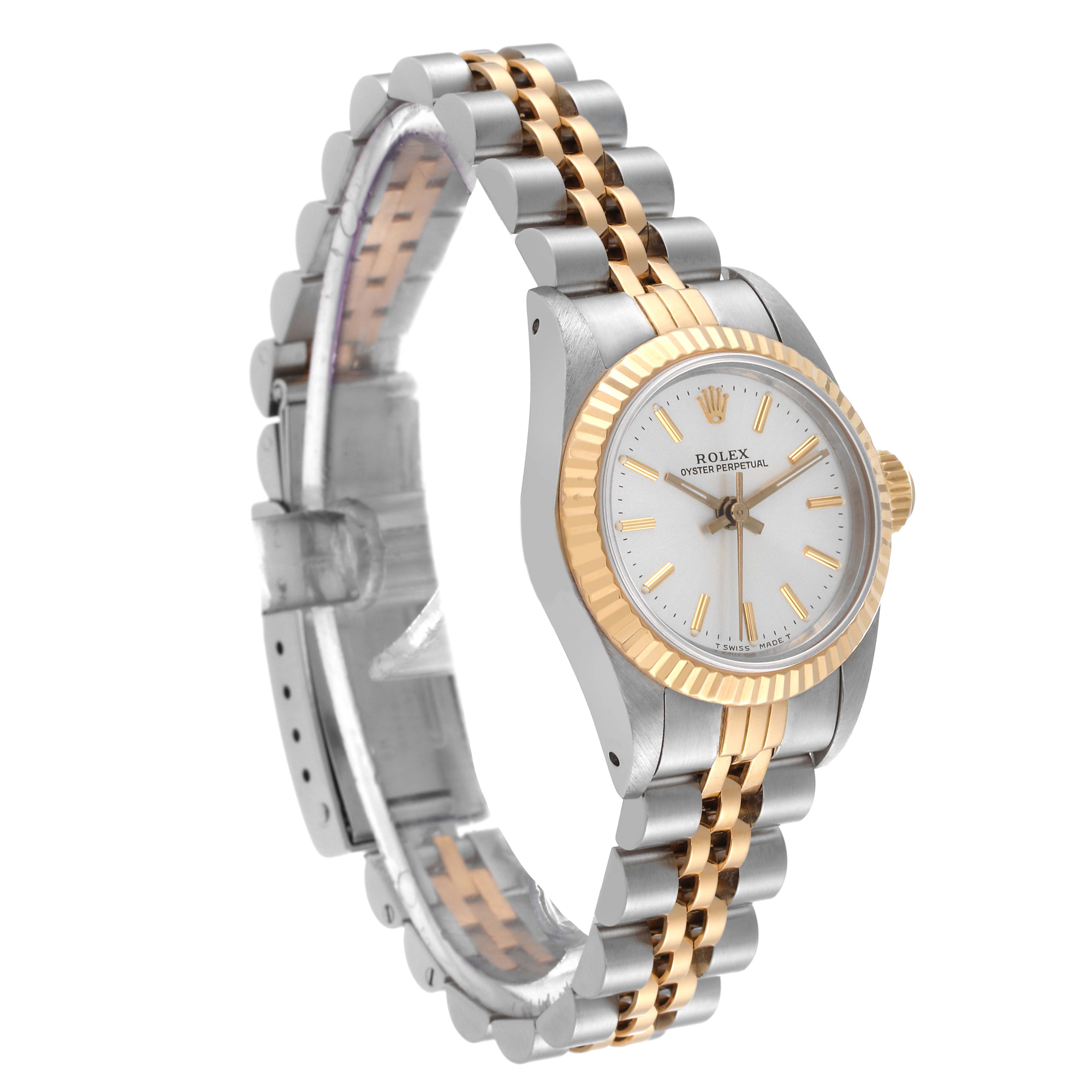 ROLEX OYSTER PERPETUAL LADY 67193 2コマ Buy Used Rolex Oyster Perpetual 67193 | Bob's Watches - Sku