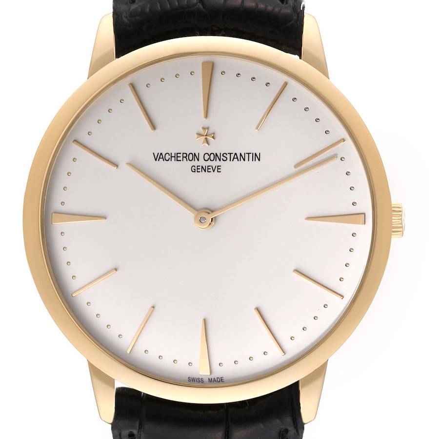 Vacheron Constantin Patrimony Grand Taille 40mm Yellow Gold Mens Watch 81180 SwissWatchExpo