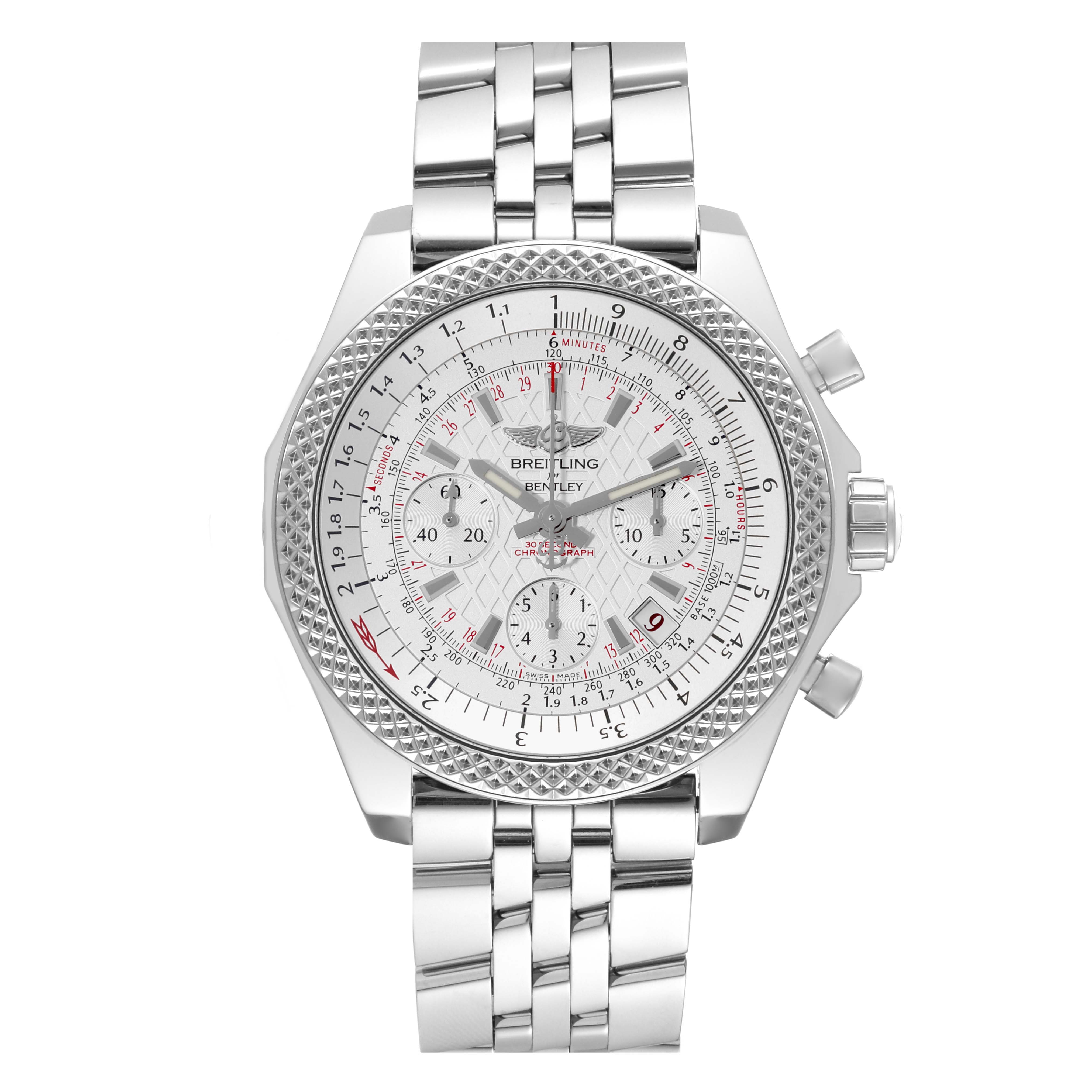 Breitling Bentley Stainless Steel AB061221/G810 | Stock 60891 ...