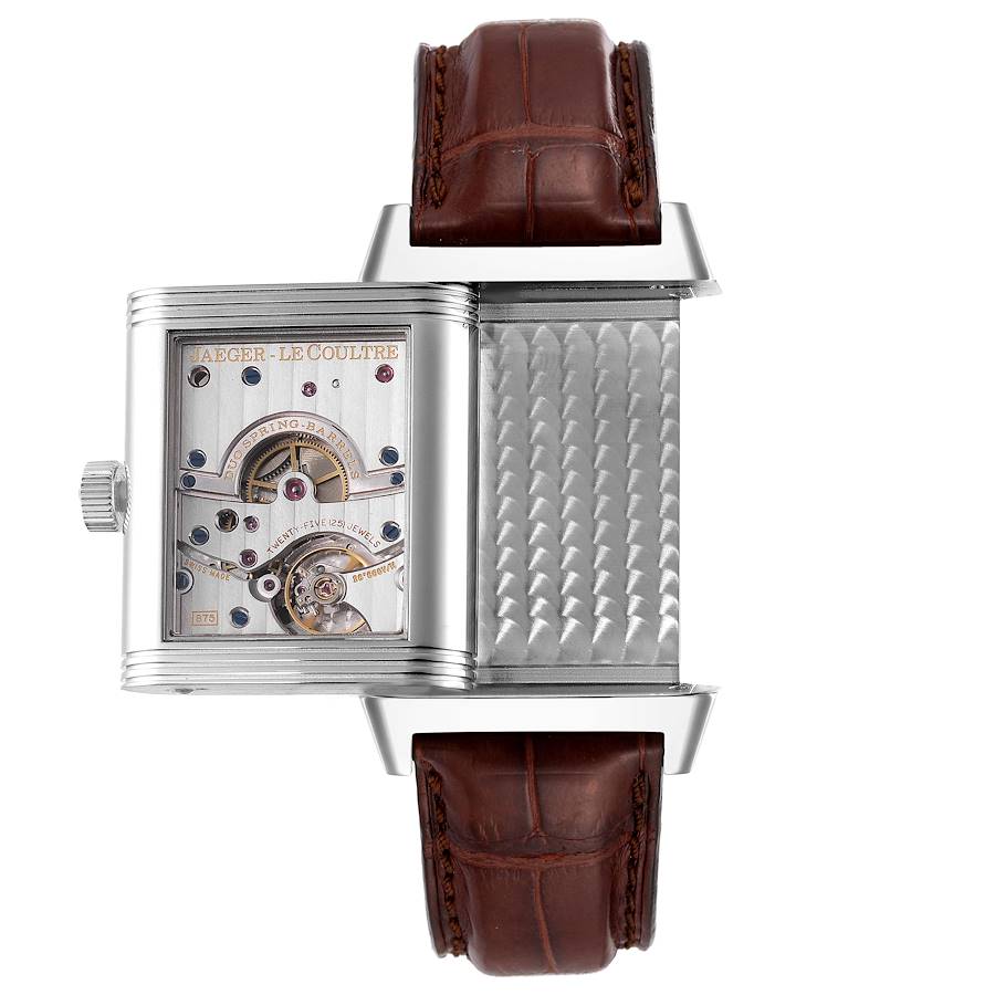 Jaeger LeCoultre Reverso Grande Date 8 Day Mens Watch 240.8.15