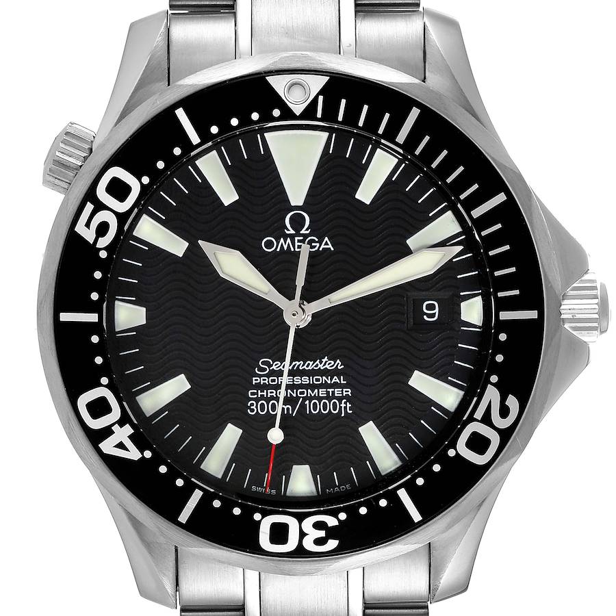 Omega Seamaster Diver 300M Automatic Steel Mens Watch 2254.50.00 SwissWatchExpo
