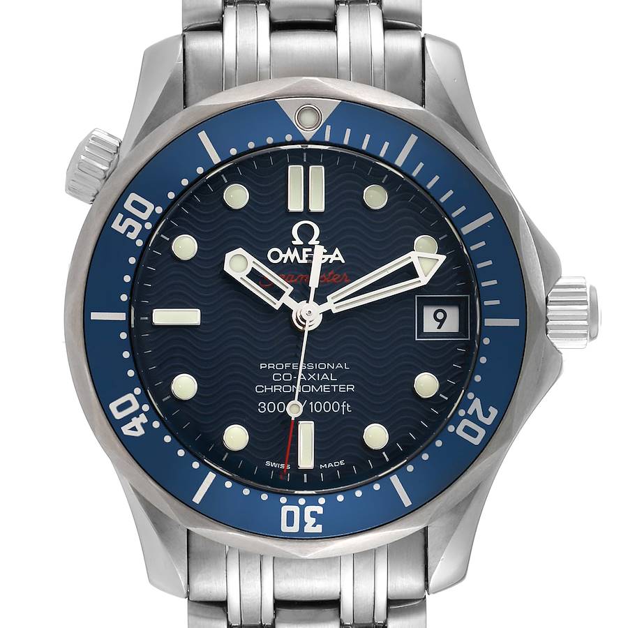 Omega Seamaster Midsize 36mm Co-Axial Steel Mens Watch 2222.80.00 SwissWatchExpo