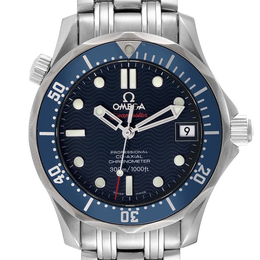 Omega Seamaster Midsize 36mm Co-Axial Steel Mens Watch 2222.80.00 Card SwissWatchExpo