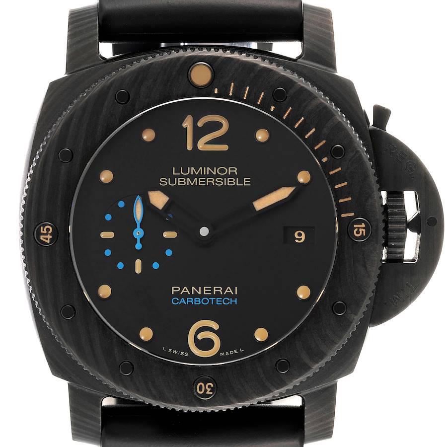Panerai Luminor Submersible 1950 Carbotech 3 Days Watch PAM00616 Box Papers SwissWatchExpo