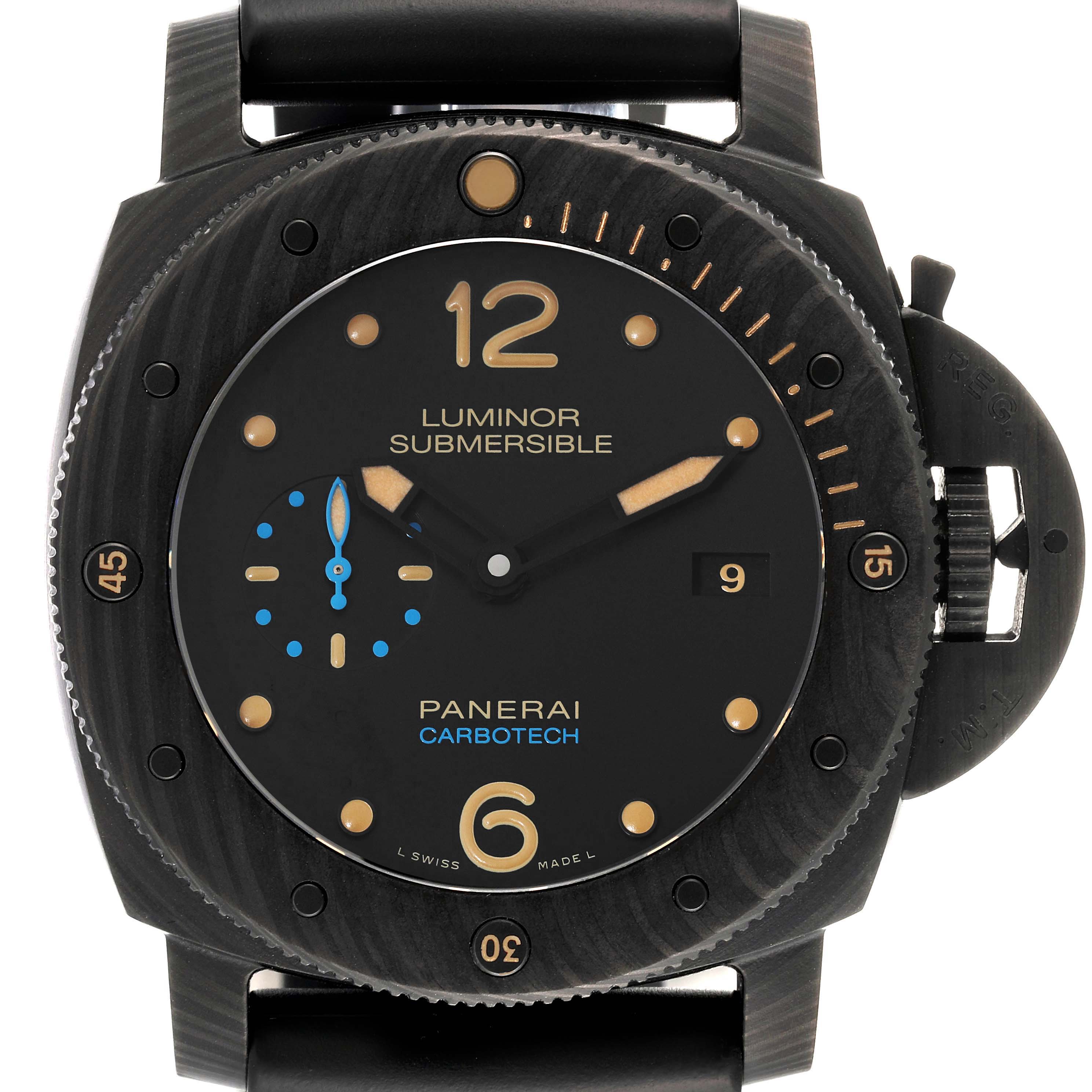 Panerai Luminor Submersible 1950 Carbotech 3 Days Watch PAM00616