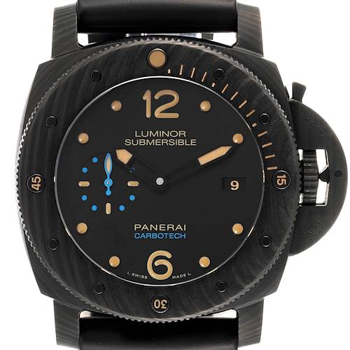 Photo of Panerai Luminor Submersible 1950 Carbotech 3 Days Watch PAM00616 Box Papers