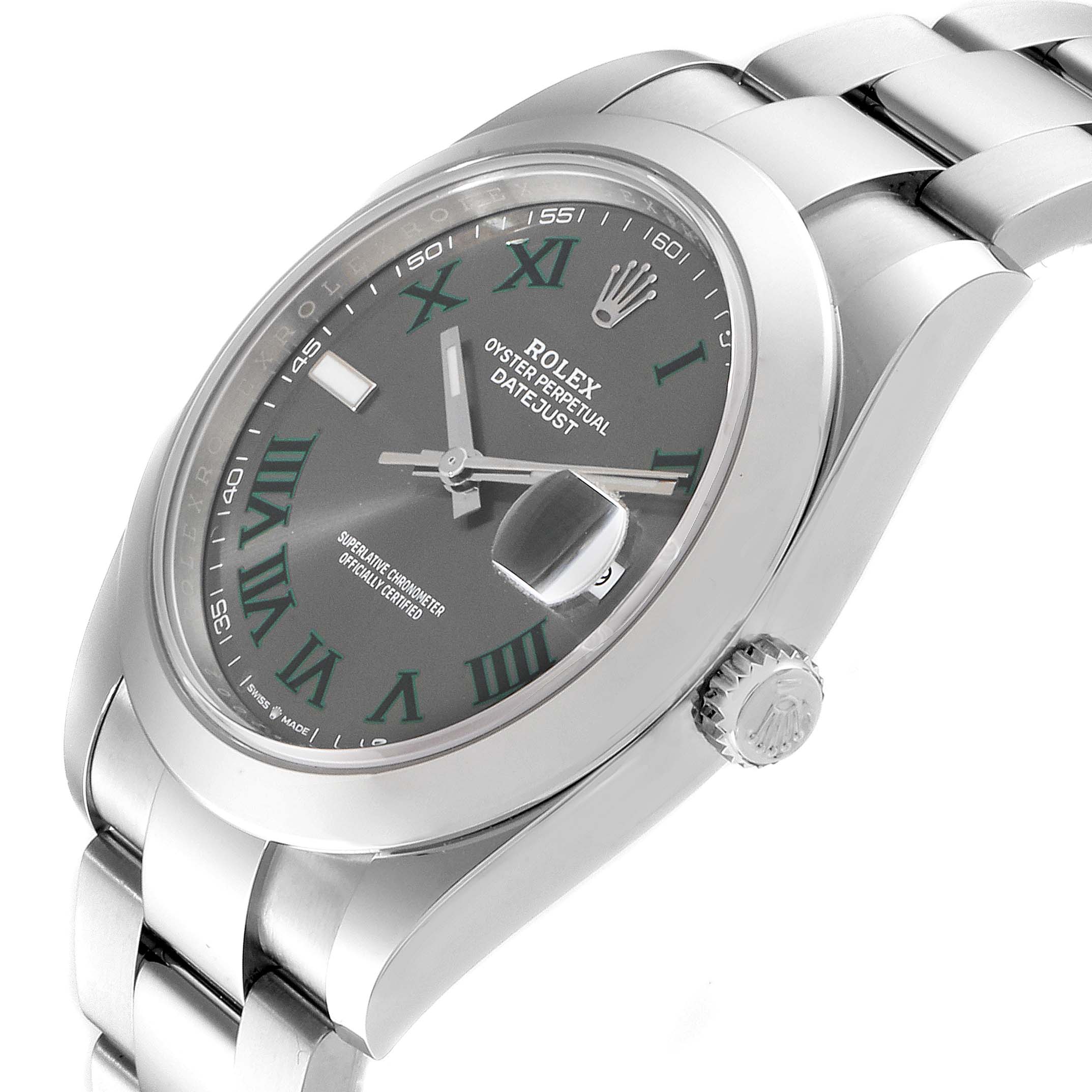 datejust 41 green