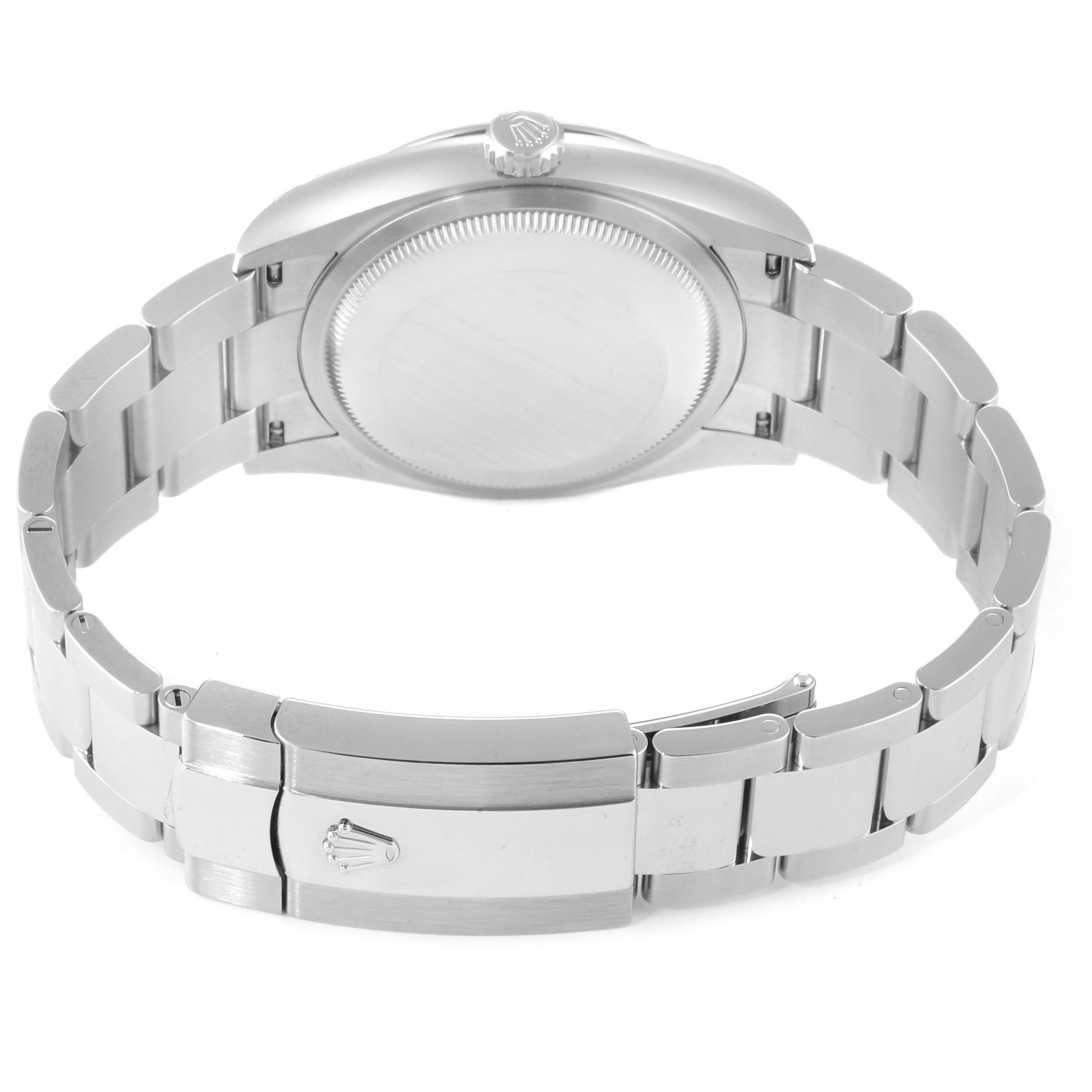 Rolex Datejust White Dial Oyster Bracelet Steel Mens Watch 126200 ...