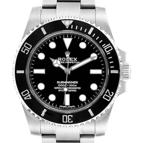 Photo of Rolex Submariner 40mm Ceramic Bezel Steel Watch 114060 Box Card PARTIAL PAYMENT