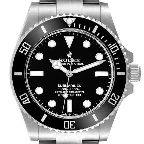 Photo of NOT FOR SALE Rolex Submariner Non-Date Ceramic Bezel Steel Mens Watch 124060 Box Card PARTIAL PAYMENT