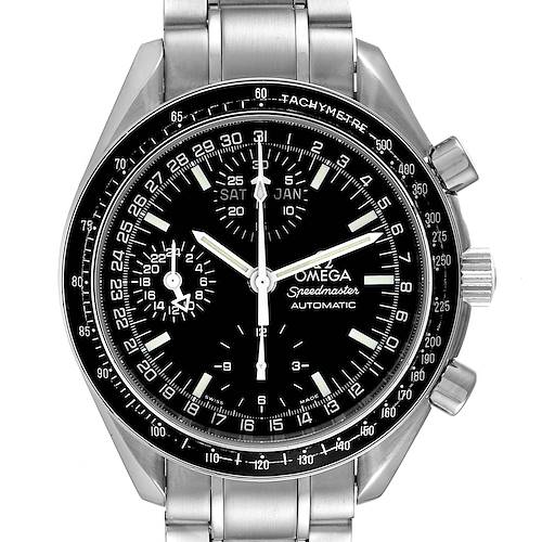 Photo of Omega Speedmaster Day Date Black Dial Automatic Mens Watch 3520.50.00