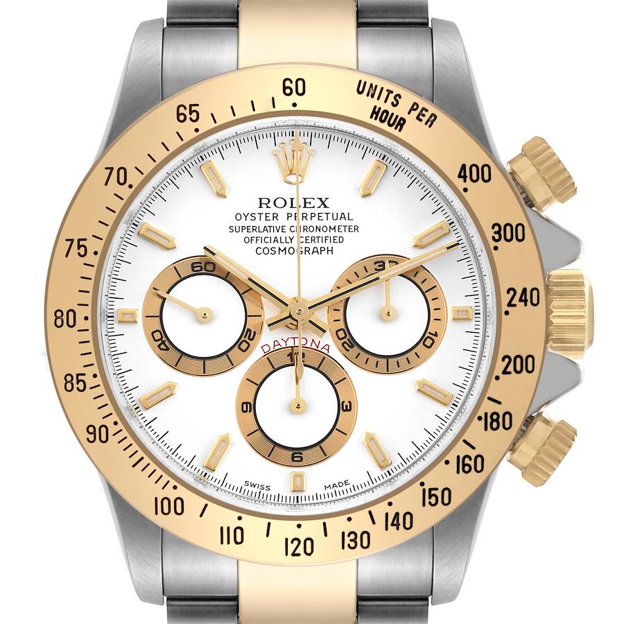 NOT FOR SALE Rolex Daytona Steel Yellow Gold Zenith Movement Mens Watch 16523 Box Papers PARTIAL PAYMENT SwissWatchExpo