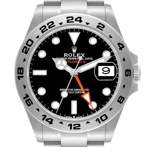 Photo of Rolex Explorer II 42mm Black Dial Steel Mens Watch 226570