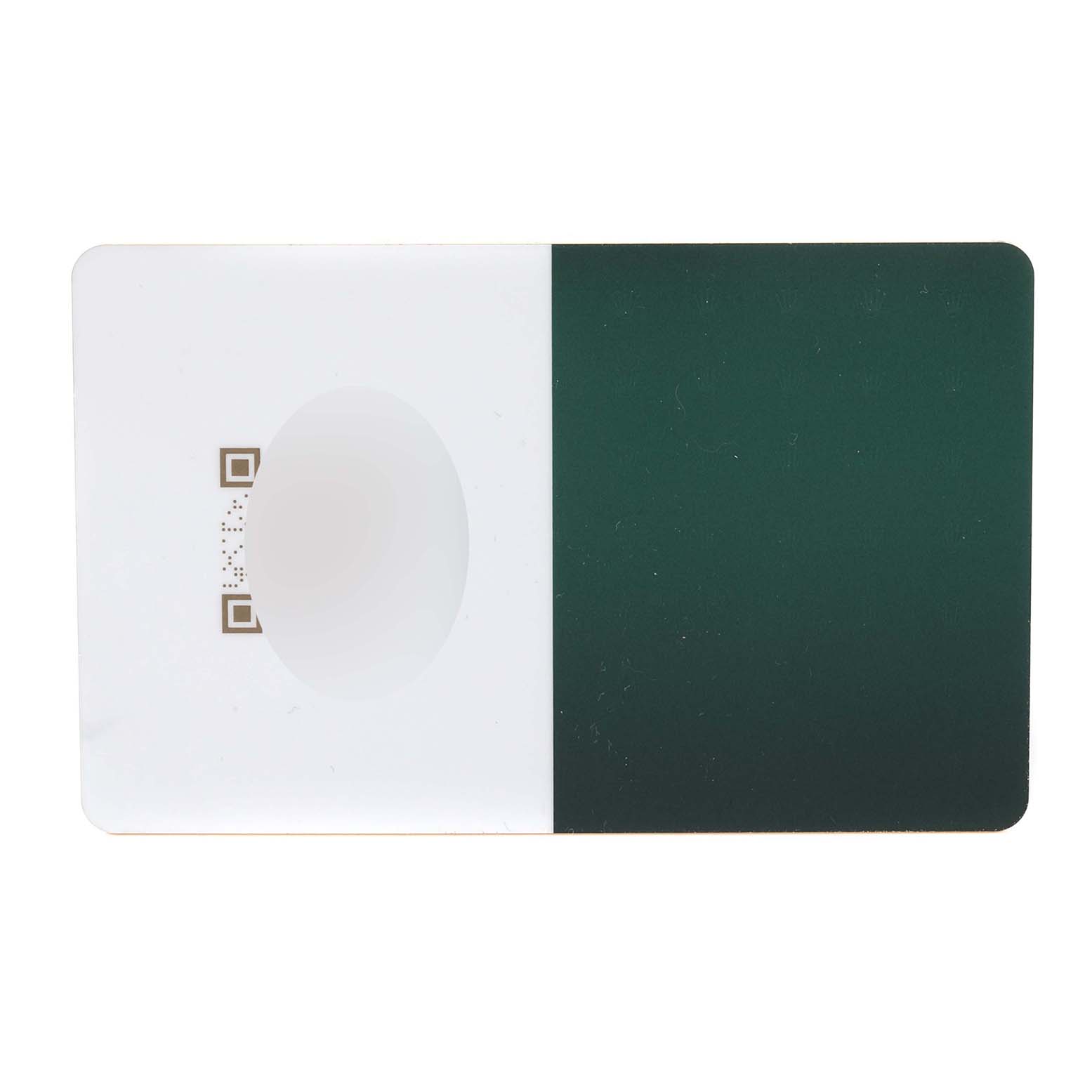 The image shows the identification card for the Rolex Sea-Dweller 16600 Men's Stainless Steel Black Dial 16600 Men's Stainless Steel Black Dial watch, viewed from the front.