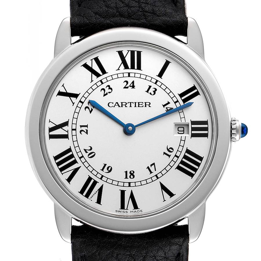NOT FOR SALE Cartier Ronde Solo Large Silver Dial Steel Unisex Watch W6700255 PARTIAL PAYMENT SwissWatchExpo