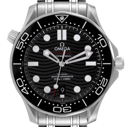 Photo of Omega Seamaster Diver 300M Black Dial Mens Watch 210.30.42.20.01.001 Unworn