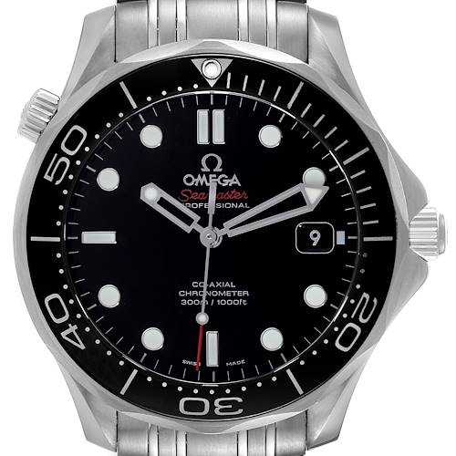 Photo of Omega Seamaster Diver 300M Black Dial Mens Watch 212.30.41.20.01.003