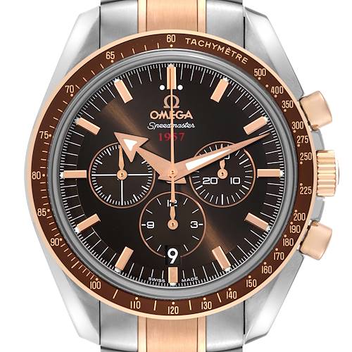 Photo of NOT FOR SALE Omega Speedmaster Steel Rose Gold Mens Watch 321.90.42.50.13.001 Box Card PARTIAL PAYMENT