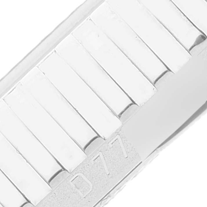 The image shows a close-up of the band links on a Rolex Cellini 5441 Men
s White Gold Silver Dial 5441 Men
s White Gold Silver Dial model watch.