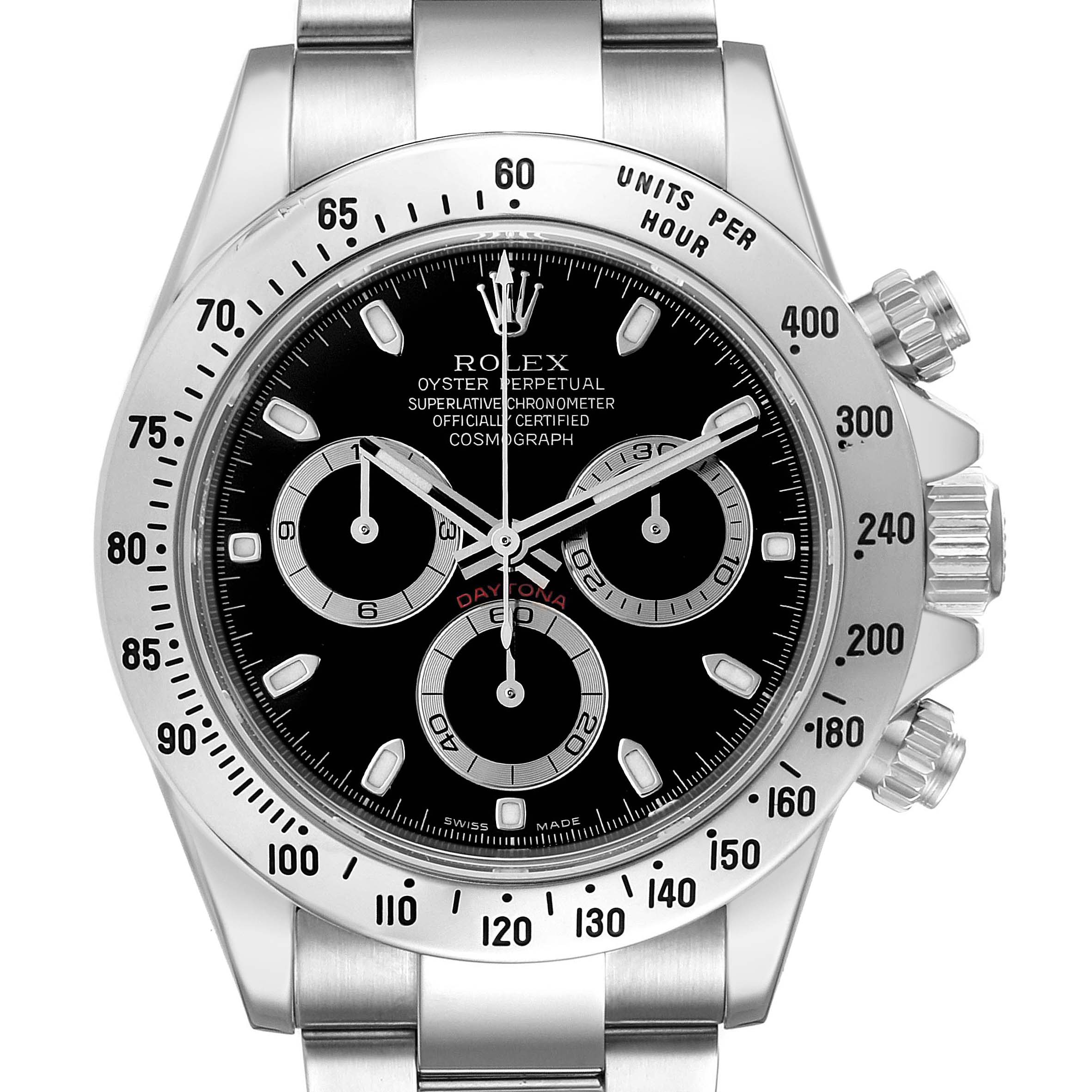 Rolex Daytona Stainless Steel 116520 | Stock 42309 | SwissWatchExpo