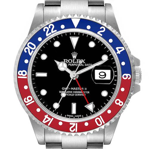 Photo of NOT FOR SALE Rolex GMT Master II Pepsi Red Blue Bezel Parachrom Hairspring 3186 Steel Mens Watch 16710 PARTIAL PAYMENT