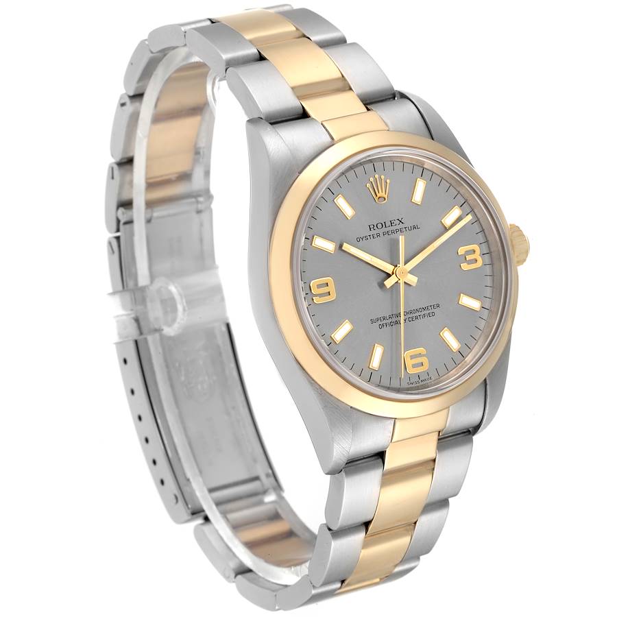 Rolex Oyster Perpetual Steel and Gold (two tone) 14203 | Stock 60539 ...