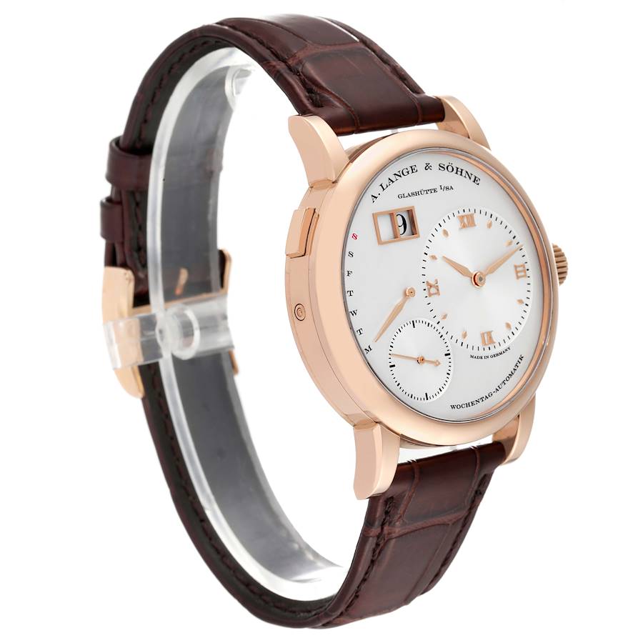 A. Lange and Sohne Lange 1 Daymatic Rose Gold Mens Watch 320.032