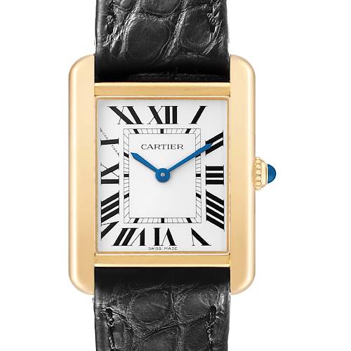 Photo of Cartier Tank Solo Rose Gold Steel Ladies Watch W5200024