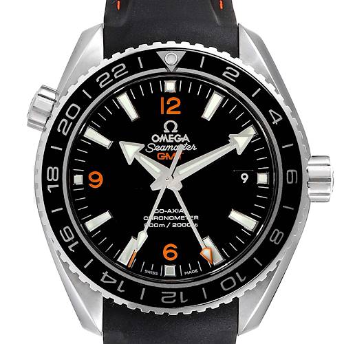 Photo of Omega Seamaster Planet Ocean GMT 600m Steel Mens Watch 232.32.44.22.01.002 Box Card