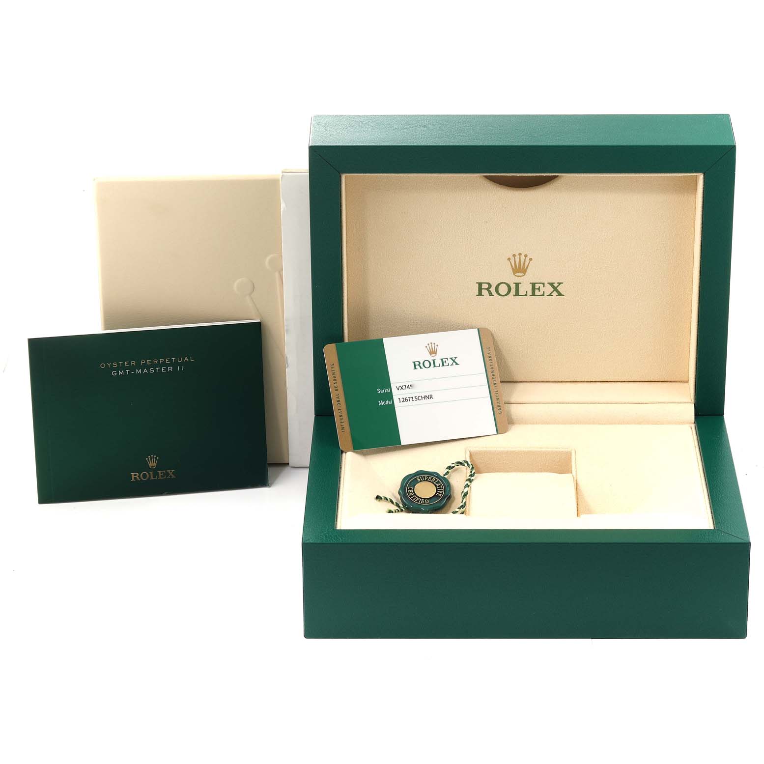 Rolex GMT-Master Rose Gold 126715CHNR | Stock 51343