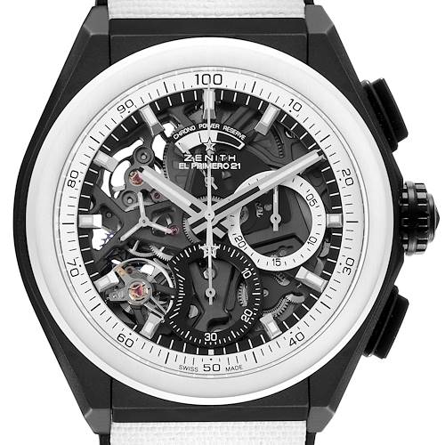 Photo of Zenith Defy 21 El Primero Chronograph Ceramic Mens Watch 49.9007.9004
