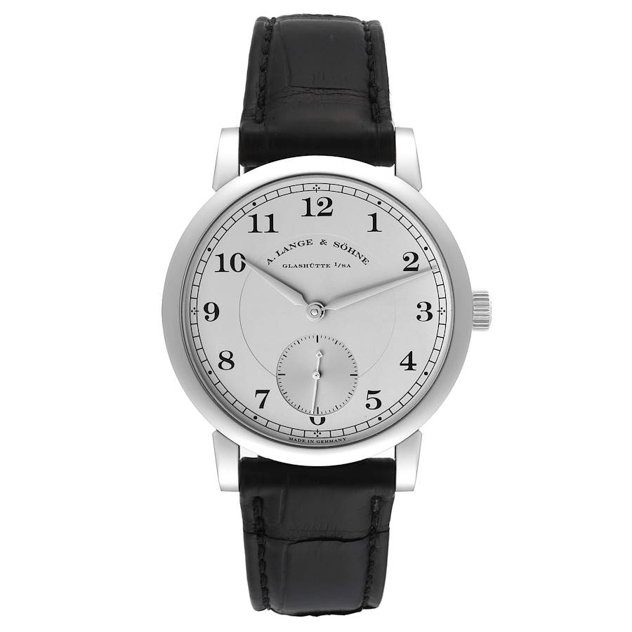 A. Lange and Sohne 1815 Platinum Mens Watch 233.025 Box Papers ...