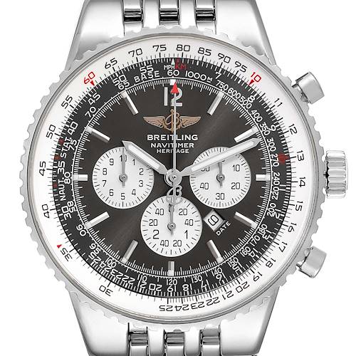 Photo of Breitling Navitimer Heritage Rhodium Dial Automatic Mens Watch A35340