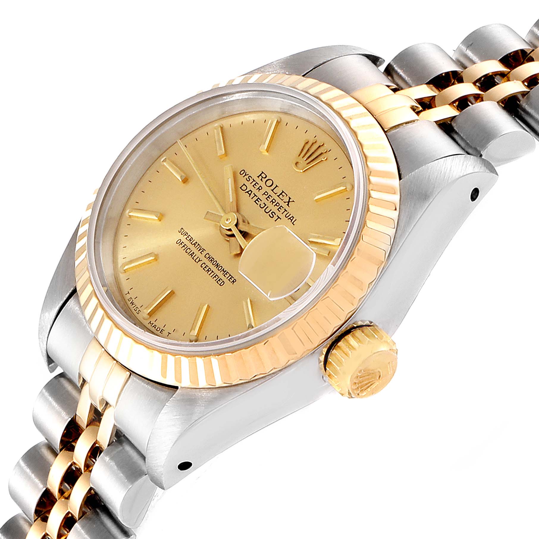 datejust steel and gold