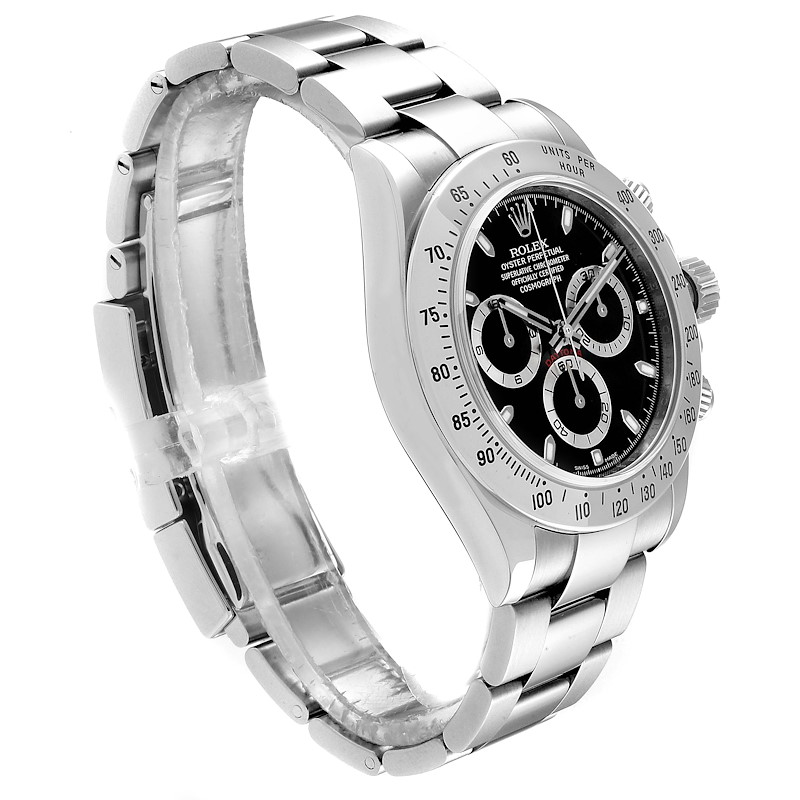 rolex daytona chronograph black