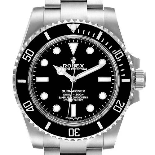 Photo of NOT FOR SALE Rolex Submariner 40mm Black Dial Ceramic Bezel Steel Watch 114060 PARTIAL PAYMENT