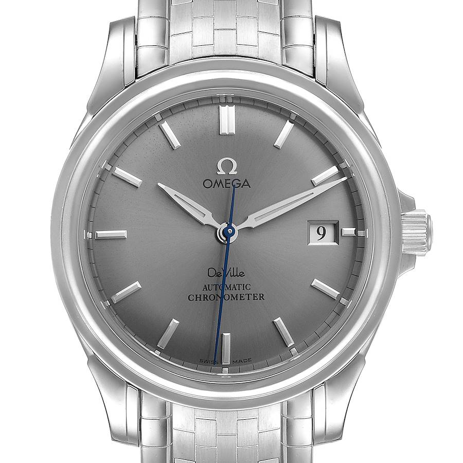 Omega DeVille Co-Axial Chronometer Steel Mens Watch 4531.40.00 Card SwissWatchExpo
