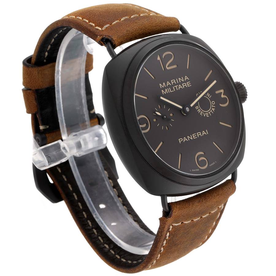 Panerai Radiomir Composite Marina Brown Dial Mens Watch PAM00339 Box Papers  | SwissWatchExpo