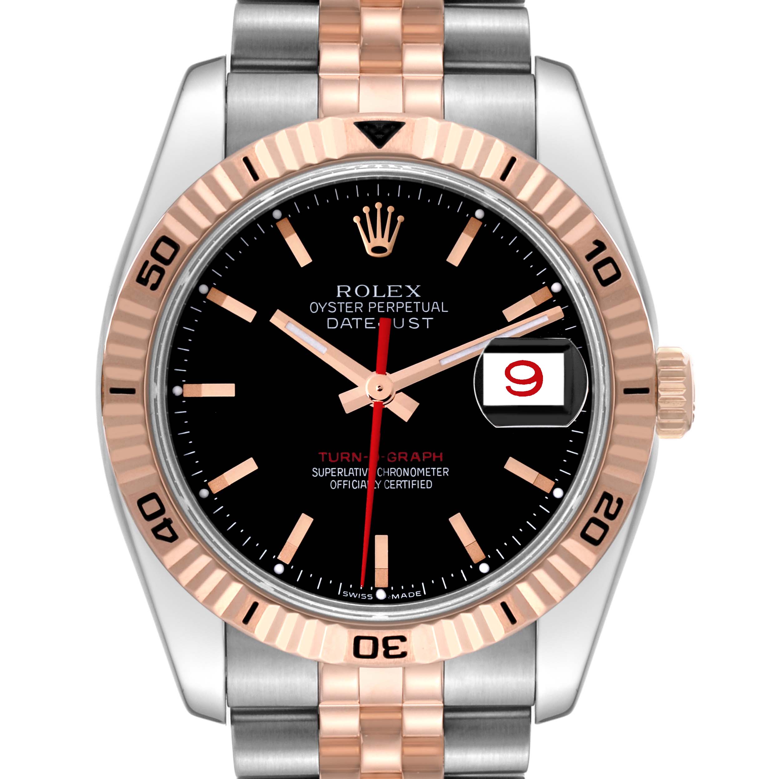 Rolex Turn-o-Graph Steel and Gold (two tone) 116261 | Stock Rolex Turn-o-Graph Steel and Gold (two tone) 116261 | Stock