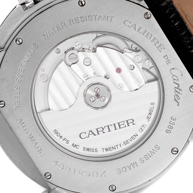 Cartier Calibre de Cartier Stainless Steel W7100041 | Stock 27143 ...