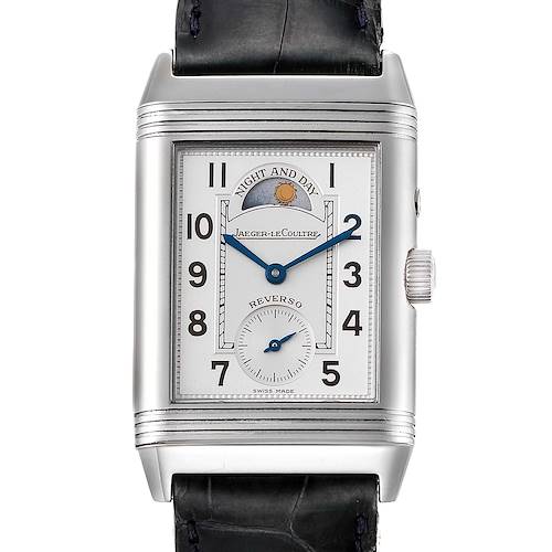 Photo of Jaeger LeCoultre Reverso Duo Day Night Steel Watch 270.8.54 Q270854 