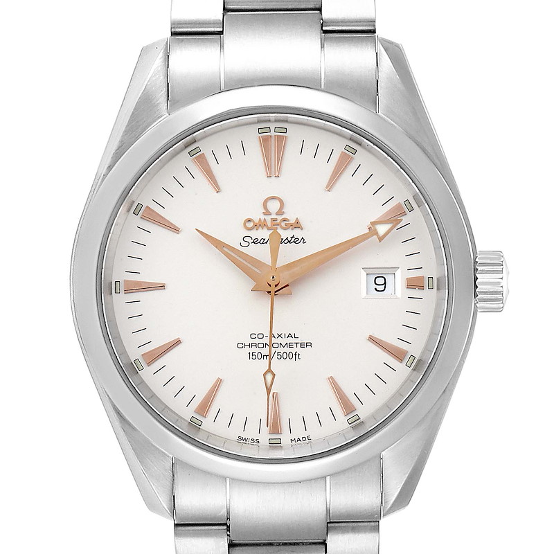 Omega Seamaster Aqua Terra Mens Steel Watch 2503.34.00 Box Papers SwissWatchExpo