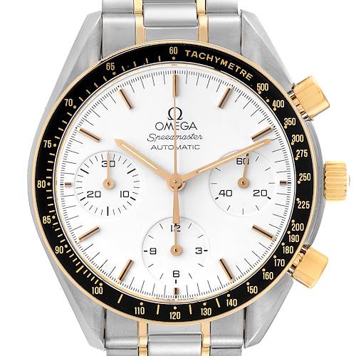 Photo of Omega Speedmaster Steel Yellow Gold Chronograph Mens Watch 3310.20.00 Papers