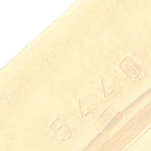 The image shows a close-up of a section of the Rolex Cellini 5440/8 Men's Yellow Gold Champagne Dial 5440/8 Men's Yellow Gold Champagne Dial watch, focusing on what appears to be engraved numbers.