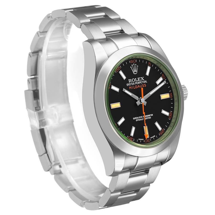Buy Rolex Milgauss Watch Stainless Steel M116400GV-0001