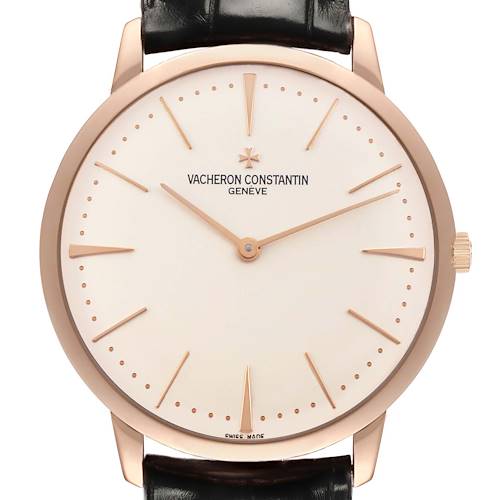 Photo of Vacheron Constantin Patrimony Grand Taille Rose Gold Mens Watch 81180
