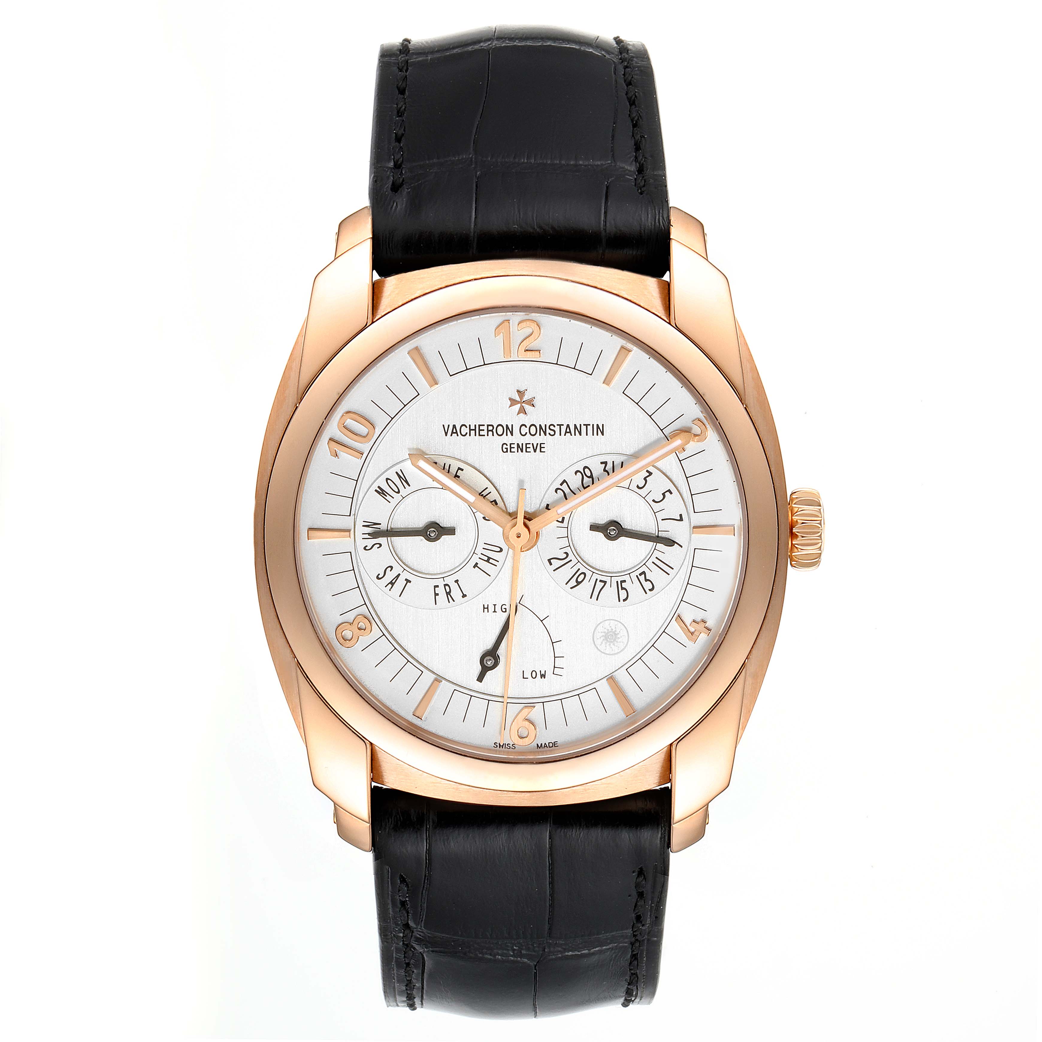 Vacheron Constantin Quai De L'ile Day Date Power Reserve Rose Gold Mens ...